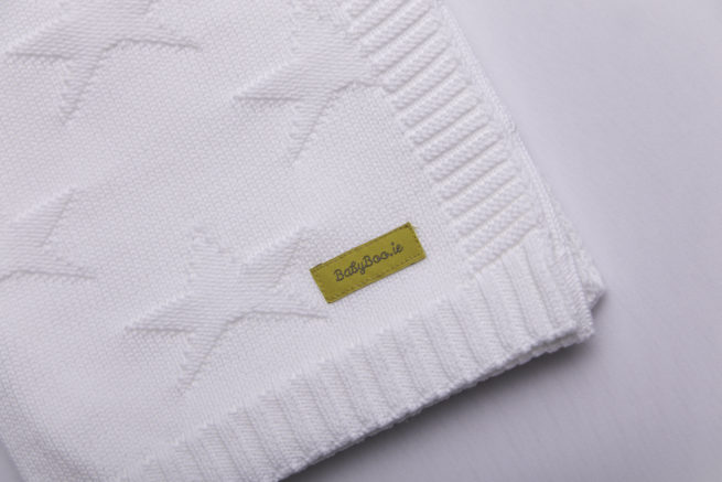 Our little star white organic cotton BlankieBoo - Image 10