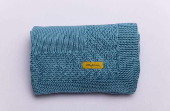 Organic cotton beautiful teal BlankieBoo - Image 11